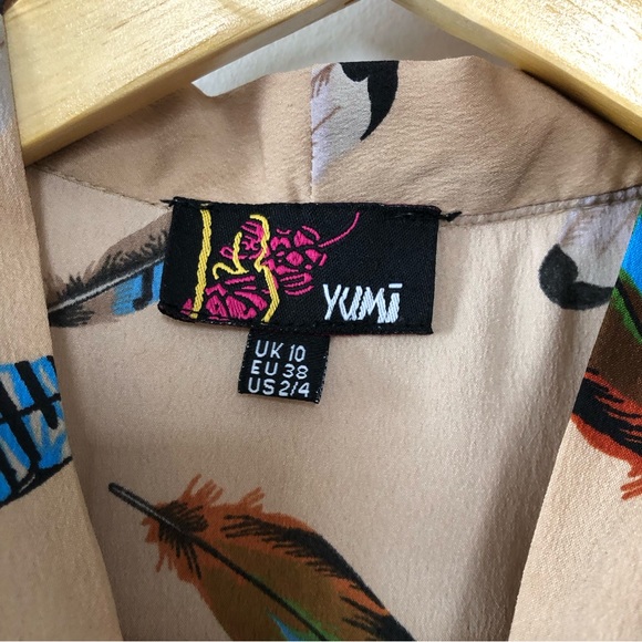 Yumi blouse with feathers - Picture 5 of 7